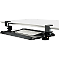 Kantek Clamp Mounted Tilting Keyboard Tray, 11.5"H x 5"W, Black 1 thumbnail image