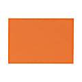 LUX Flat Cards, A6, 4 5/8" x 6 1/4", Mandarin Orange, Pack Of 250 1 thumbnail image