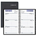 DayMinder® Weekly Appointment Book, 3 3/4" x 6", Black, January to December 2018 (G23500-18)