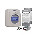 uPunch Calculating Starter Time Clock Set, 50 Employees, 11.25"H x 7"W x 10.25"D, HN2500 1 thumbnail image