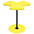 Lumisource Clover Side Table, Yellow/Black