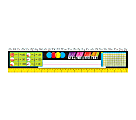 TREND Desk Toppers® Reference Name Plates, Modern, 4 3/4" x 18", Grades 3-5, 36 Plates Per Pack, Set Of 3 Packs 1 thumbnail image