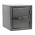 Sanctuary Diamond Biometric Lock Home/Office Safe, 1.32 Cu. Ft., Dark Grey Hammertone 1 thumbnail image