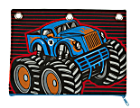 Office Depot® Brand 3-Ring Pencil Pouch, 7" x 9-13/20", Monster Truck 1 thumbnail image