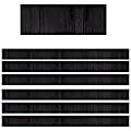 Teacher Created Resources® Border Trim, Black Wood, 35’, Set Of 6 Packs