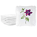 Martha Stewart Botanical Garden 6-Piece Ceramic Dish Set, 1-1/2" x 8-3/4", White 1 thumbnail image