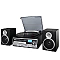 Trexonic 3-Speed Vinyl Turntable Home Stereo System, Silver 1 thumbnail image