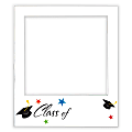 Amscan Graduation Jumbo Selfie Photo Frame, 30" x 35", White 1 thumbnail image