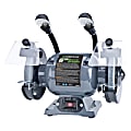 Genesis™ 1/2-HP 6” Bench Grinder With Lights And Eye Shields, 12-1/2” x 8” x 14”, Gray 1 thumbnail image