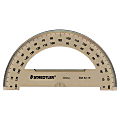 Staedtler® Semicircular 6" Protractor, Clear 1 thumbnail image
