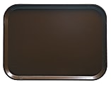 Cambro Camtray Rectangular Serving Trays, 15" x 20-1/4", Brazil Brown, Pack Of 12 Trays