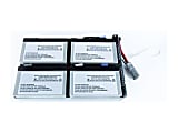 B3E - UPS battery (equivalent to: APC APCRBC157) - 4 x battery - lead acid - for P/N: SMC1500-2U, SMC1500-2UTW, SMC1500I-2U, SMT1000RMI2UC 1 thumbnail image