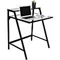 Lumisource 2-Tier Computer Desk, Black