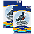 Pacon® UCreate Mixed Media Art Paper, Heavyweight, 12" x 18", 60 Sheets Per Pack, Set Of 2 Packs 1 thumbnail image