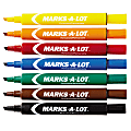 Avery® Marks-A-Lot® Large Desk-Style Permanent Markers, Chisel Point, Assorted Colors, Set Of 12 1 thumbnail image