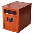 Comfort Glow Infrared Qtz Heater-Auburn Oak - Infrared - Electric - Electric - 750 W to 1500.52 W - 1000 Sq. ft. Coverage Area - 1500 W - 120 V AC - 12.50 A - Remote Control - Indoor - Portable - Oak 1 thumbnail image