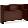 HON® Mod 66"W Desk Hutch, Traditional Mahogany