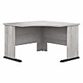 Bush® Business Furniture Studio A 48"W Corner Computer Desk, Platinum Gray, Standard Delivery