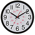 TEMPUS DST Auto-Adjust 24-Hour Wall Clock