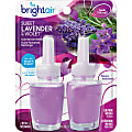 Bright Air Sweet Lavender/Violet Oil Warmer Refill - Oil - Lavender, Violet - 45 Day - 2 / Pack - Paraben-free, Phthalate-free, BHT Free