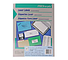 Avery Pres-A-Ply Laser Printer Labels - Laser File Folder Labels, 3-7/16"x2/3", White, Box of 1500 1 thumbnail image