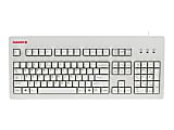 CHERRY MX-Board Silent - Keyboard - PS/2, USB - QWERTY - English - key switch: CHERRY MX Silent Red - light gray 1 thumbnail image