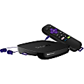 Roku Premiere+ Network Audio/Video Player - Wireless LAN - Black - microSD Supported - Dolby Digital - Netflix, Hulu, Amazon Instant Video, Sling TV, HBO NOW, PBS, Crackle, Google Play Movies & TV, Showtime, VUDU, PBS Kids - Internet Streaming 1 thumbnail image