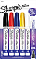 Sharpie® Paint Markers, Medium Point, Assorted Colors, Pack Of 5 Markers