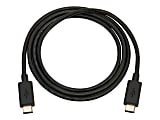 Griffin - USB cable - 24 pin USB-C (M) to 24 pin USB-C (M) - 3 ft - black 1 thumbnail image