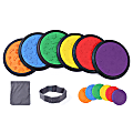 Kore Design Sensory Game Tiles, Assorted Colors, Two Sizes 10.23" & 4", Classic Colors 1 thumbnail image