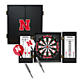 Imperial NCAA Fan's Choice Dartboard Set, 21-1/2”H x 19-3/4”W x 3-1/2”D, University Of Nebraska 1 thumbnail image