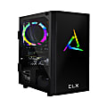 CLX SET TGMSETRTH0923BM Liquid-Cooled Gaming Desktop PC, Intel® Core™ i7, 32GB Memory, 3TB Hard Drive/480GB Solid State Drive, Windows® 10 Home 1 thumbnail image
