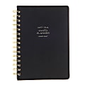 2025-2026 Russell & Hazel Weekly/Monthly Planner, 5-7/8” x 8-1/4”, Black/Gold, July 2025 To June 2026, 103347 1 thumbnail image