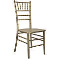 Flash Furniture Advantage Wood Chiavari Chair, Gold