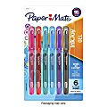 Paper Mate® InkJoy Gel Pens, Medium Point, 0.7 mm, Assorted Colors, Pack Of 6 Pens