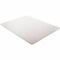 Deflecto Execumat Heavy-Duty Vinyl Chairmat For High-Pile Carpets, Rectangular, 45"W x 53"D, Clear 1 thumbnail image
