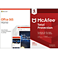 Office 365 Home With McAfee Total Protection, For 6 PC/Mac® Devices, Download 1 thumbnail image