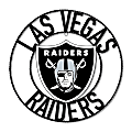 Imperial NFL Wrought Iron Wall Art, 24"H x 24"W x 1/2"D, Las Vegas Raiders 1 thumbnail image