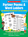 Scholastic Partner Poems & Word Ladders: Grades K–2