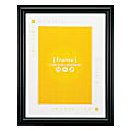 Document And Certificate Frame, 8 1/2" x 11", Gloss Black