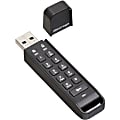 iStorage® datAshur Personal2 USB 3.0 64GB Secure Flash Drive, Black