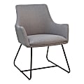 Lorell® Guest Chair, Gray/Black