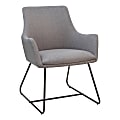 Lorell® Guest Chair, Gray/Black 1 thumbnail image
