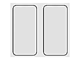 Peel - Screen protector for cellular phone - 3D - glass - frame color black (pack of 2) - for Apple iPhone 16 Plus 1 thumbnail image