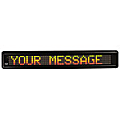 LED Electronic Moving Message Sign, 7 x 80 Pixels 1 thumbnail image
