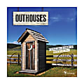 TF Publishing Scenic Monthly Mini Wall Calendar, 7" x 7", Outhouses, January To December 2022 1 thumbnail image