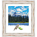 Amanti Art Rectangular Wood Picture Frame, 25” x 29” With Mat, Alexandria White Wash, A42707344855 1 thumbnail image