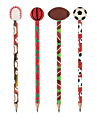 Office Depot® Brand Pencil Topper Eraser, Sports 1 thumbnail image