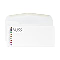 Custom Full Color #10 Flat Print Envelopes With Moisture/Gum-Seal, 4-1/8" x 9-1/2", Cougar® Opaque Smooth/White, Box Of 250 Envelopes 1 thumbnail image