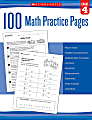 Scholastic Teacher Resources Math Practice Pages, Grade 4